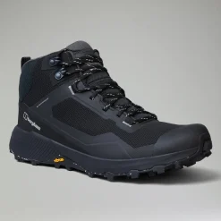 Berghaus Men's Revolute Active Mid Shoe Black/Grey Discount