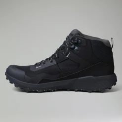 Berghaus Men's Revolute Active Mid Shoe Black/Grey Discount