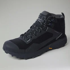 Berghaus Men's Revolute Active Mid Shoe Black/Grey Discount