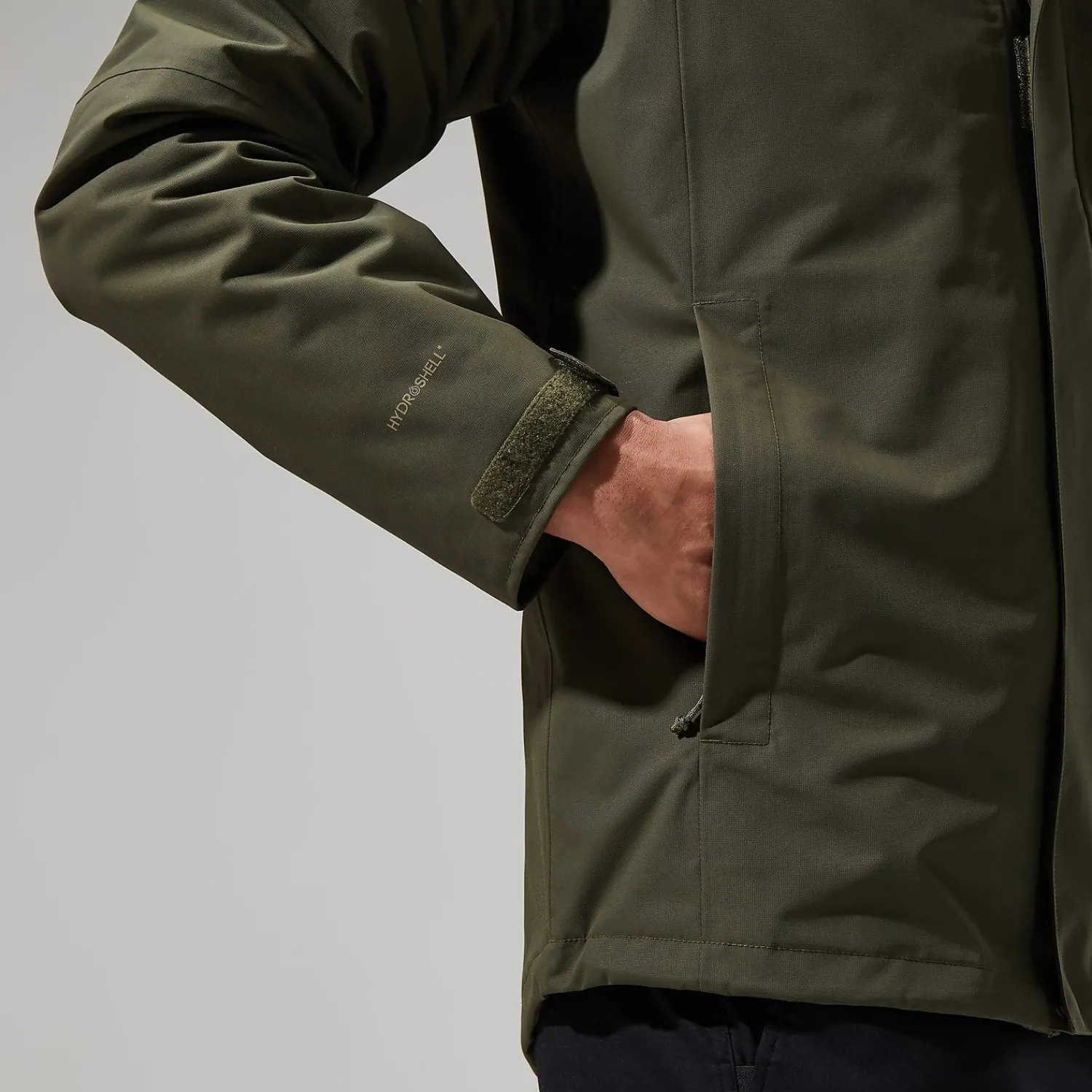 Berghaus Men's RG Alpha 2.0 Gemini Waterproof 3in1 Jacket - Green Sale