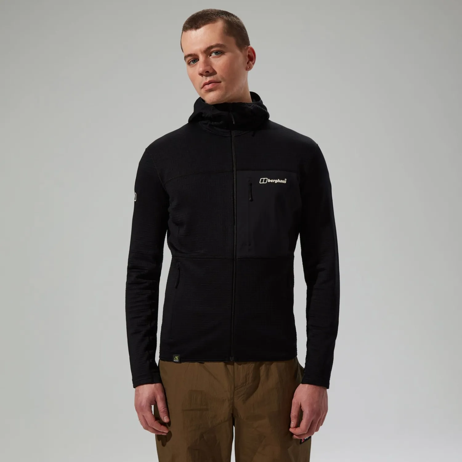 Berghaus Men's Ridge-Hiker Hooded Jacket - Black Clearance
