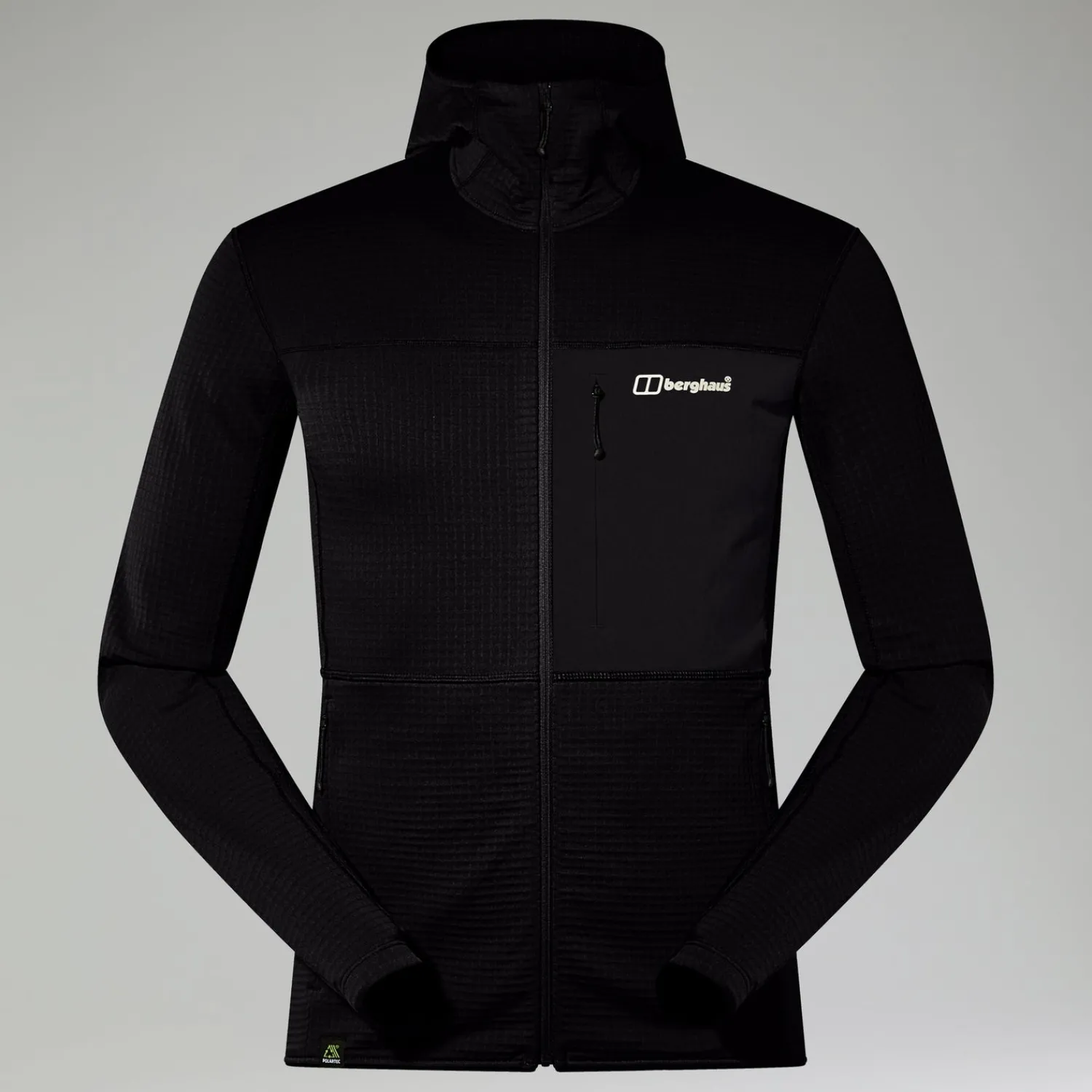 Berghaus Men's Ridge-Hiker Hooded Jacket - Black Clearance