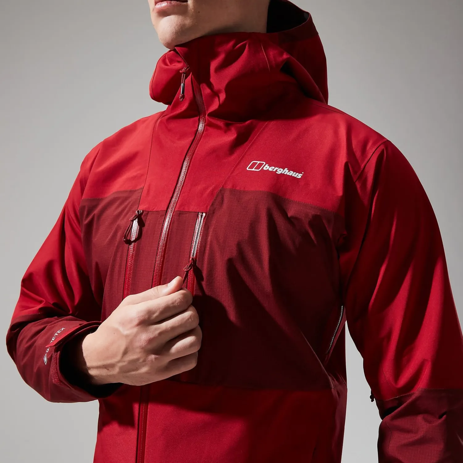 Berghaus Men's Ridgemaster 3L Jacket - Dark Red Online