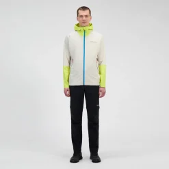 Berghaus Men's Ridge-Roamer Lite Softshell Jacket - Grey/Yellow Best