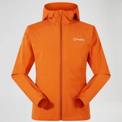 Berghaus Men's Ridge-Roamer Lite Softshell Jacket - Orange Best