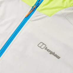 Berghaus Men's Ridge-Roamer Lite Softshell Jacket - Grey/Yellow Best