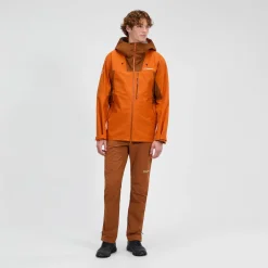 Berghaus Men's Ridge-Seeker Waterproof Jacket - Orange/Brown Hot