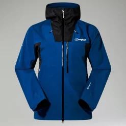 Berghaus Men's Ridge-Seeker Waterproof Jacket - Blue/Black Clearance
