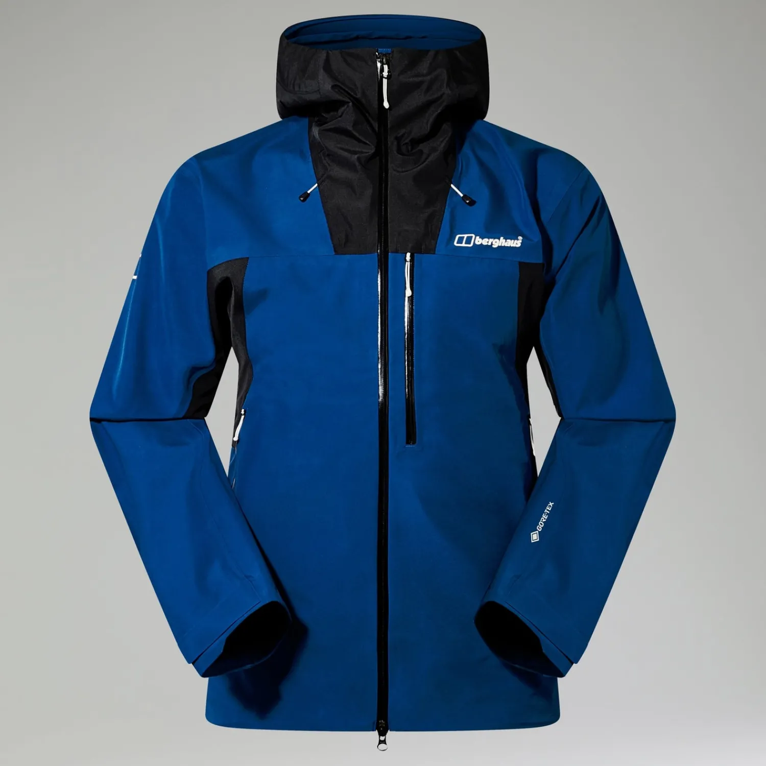 Berghaus Men's Ridge-Seeker Waterproof Jacket - Blue/Black Clearance