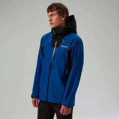 Berghaus Men's Ridge-Seeker Waterproof Jacket - Blue/Black Clearance