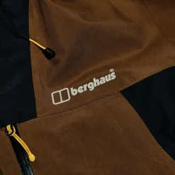 Berghaus Men's Ridge-Seeker Waterproof Jacket - Brown/Black Clearance