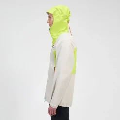 Berghaus Men's Ridge-Seeker Waterproof Jacket - Grey/Yellow Outlet