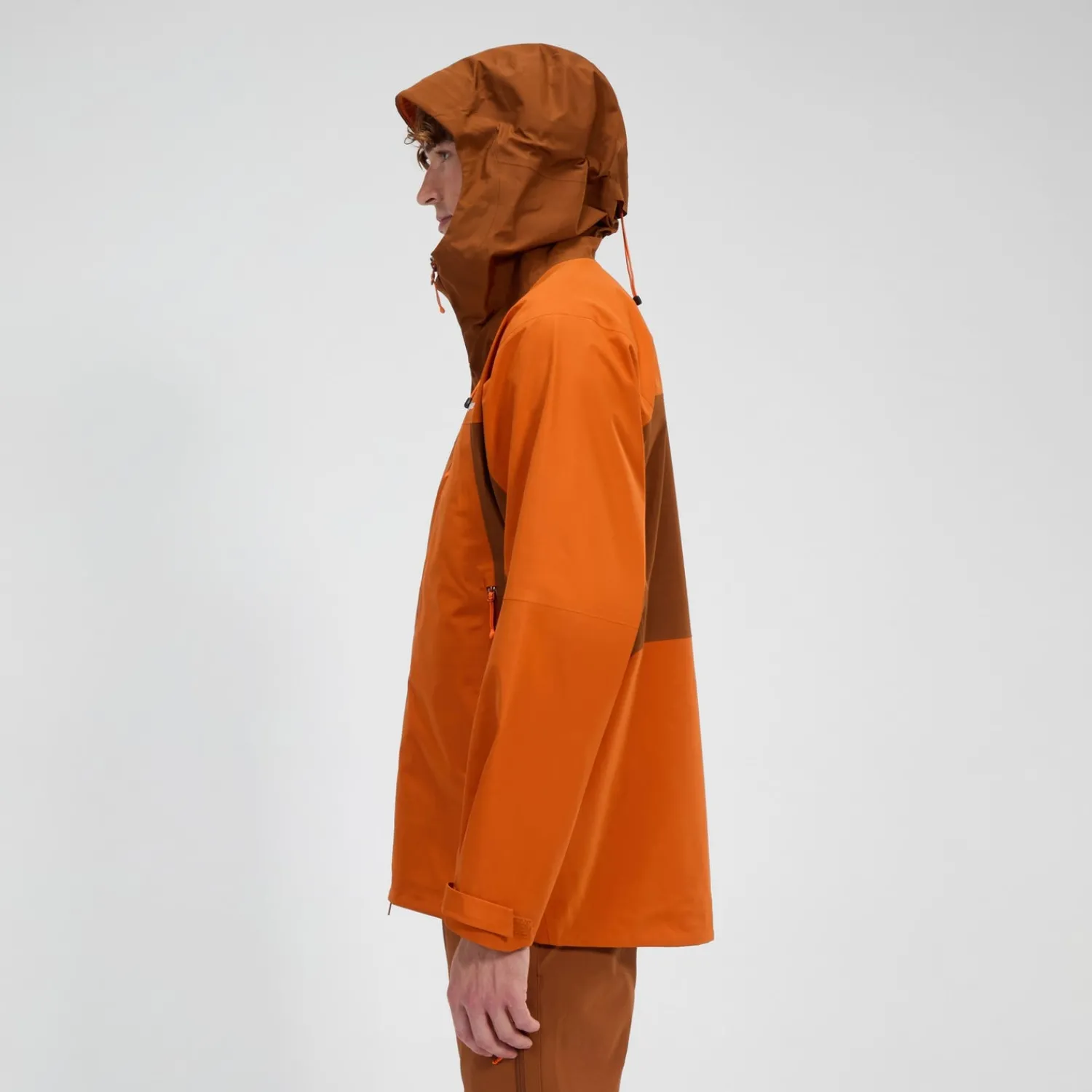 Berghaus Men's Ridge-Seeker Waterproof Jacket - Orange/Brown Hot