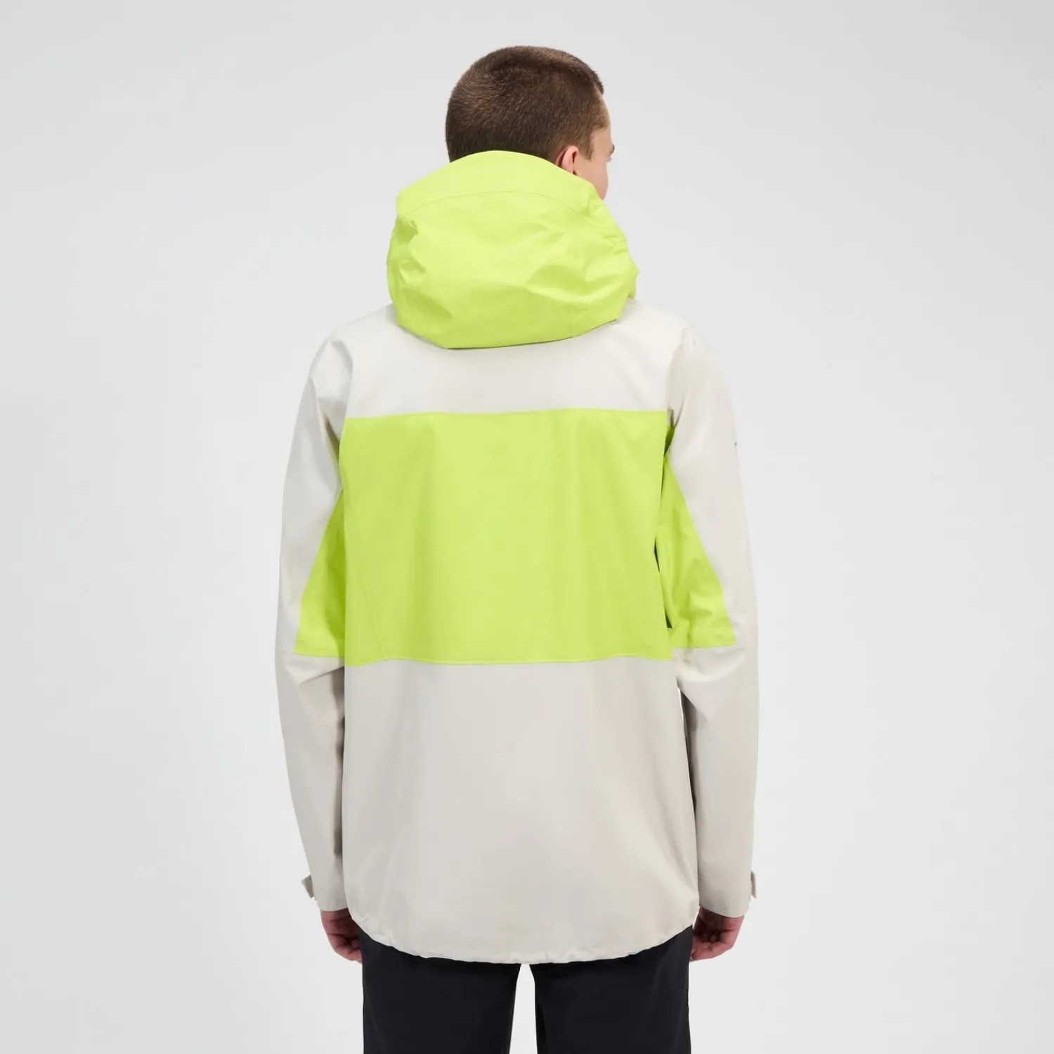 Berghaus Men's Ridge-Seeker Waterproof Jacket - Grey/Yellow Outlet