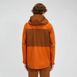Berghaus Men's Ridge-Seeker Waterproof Jacket - Orange/Brown Hot