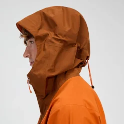 Berghaus Men's Ridge-Seeker Waterproof Jacket - Orange/Brown Hot