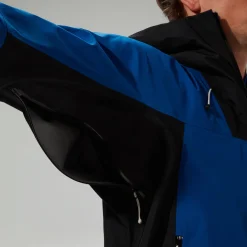 Berghaus Men's Ridge-Seeker Waterproof Jacket - Blue/Black Clearance
