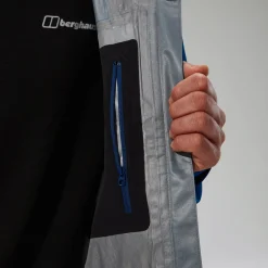 Berghaus Men's Ridge-Seeker Waterproof Jacket - Blue/Black Clearance