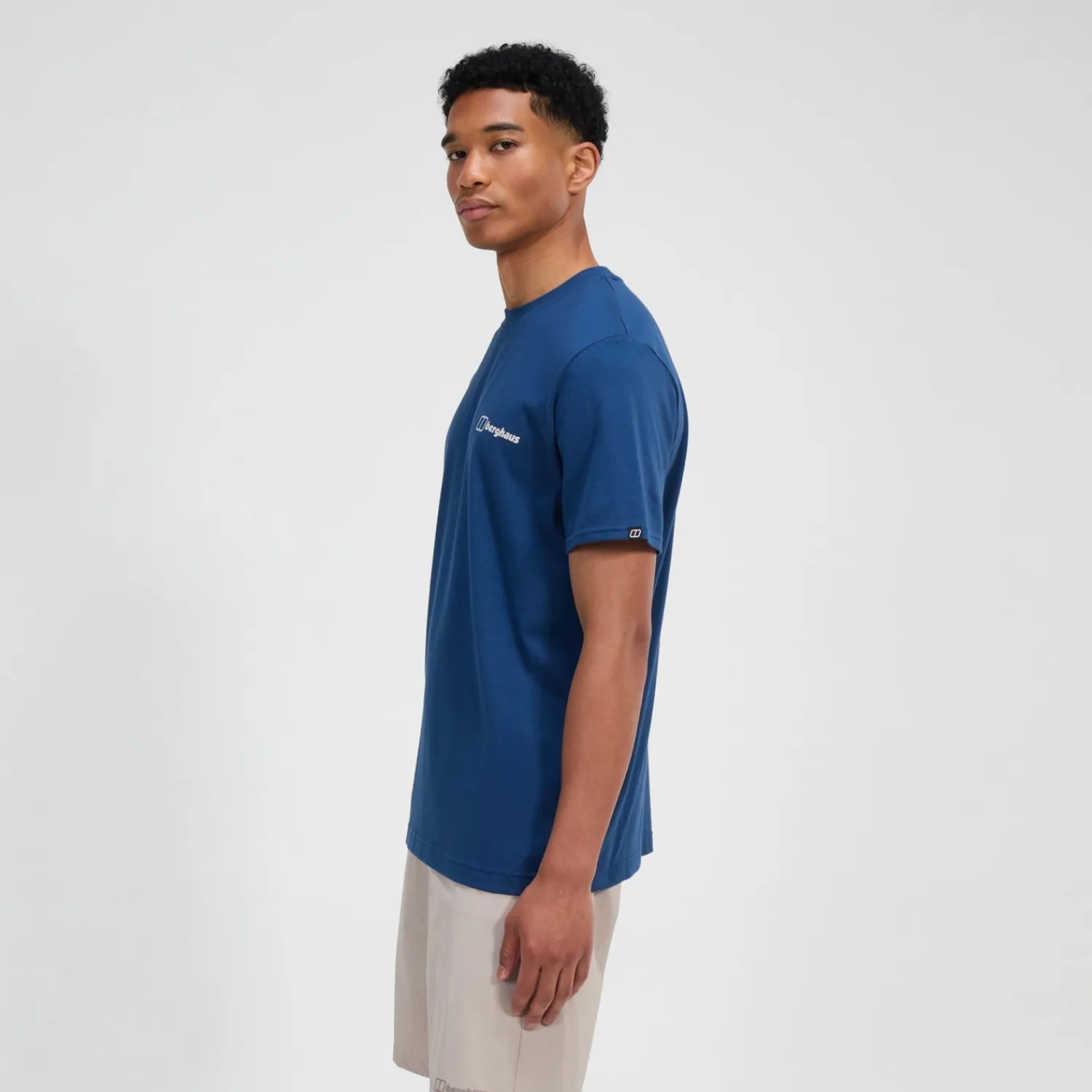 Berghaus Men's Rolling Peaks Short Sleeve Tee - Blue Discount