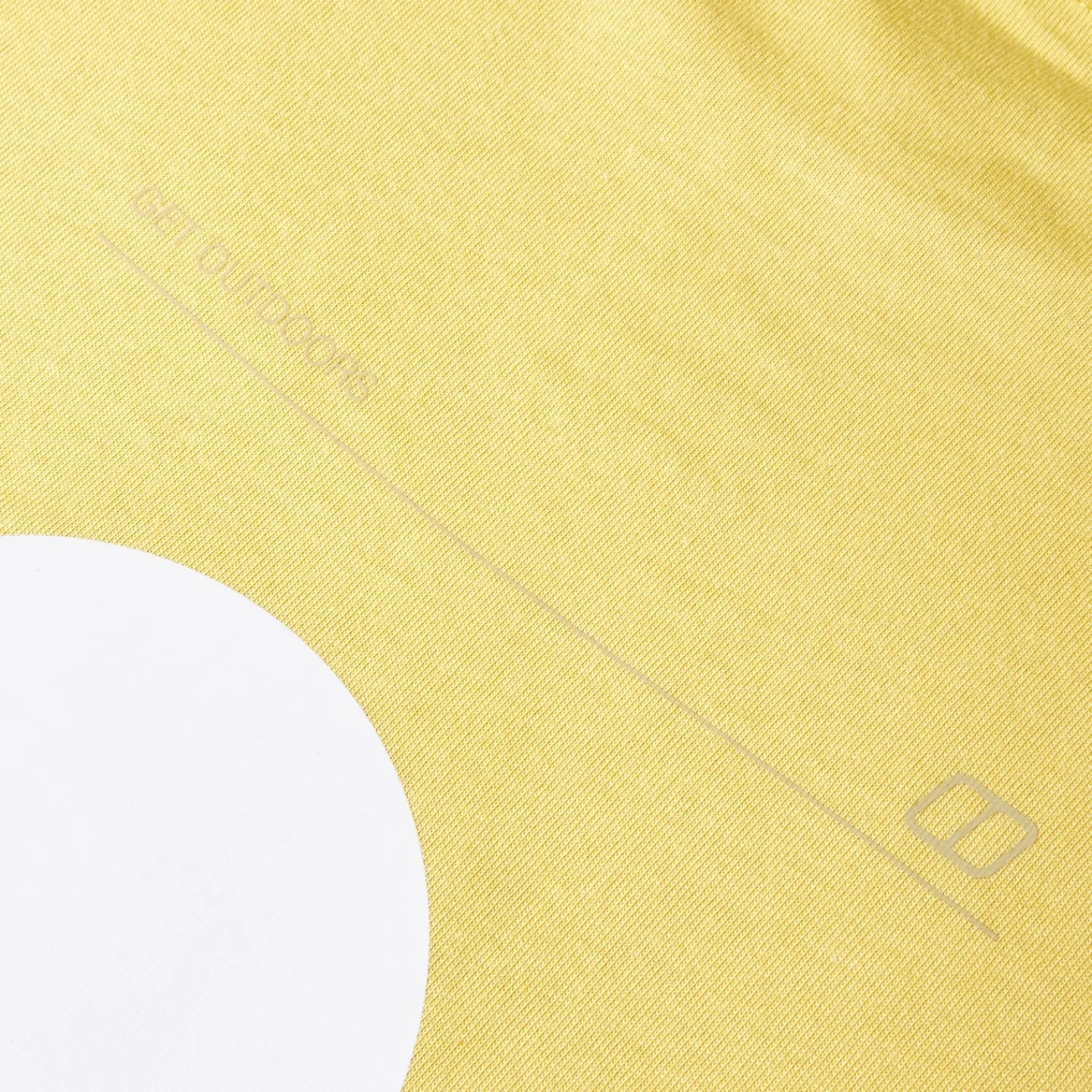 Berghaus Men's Rolling Peaks Short Sleeve Tee - Yellow Fashion