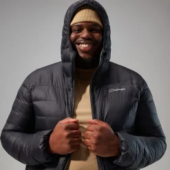 Berghaus Men's Silksworth Hooded Down Insulated Jacket - Black Fashion