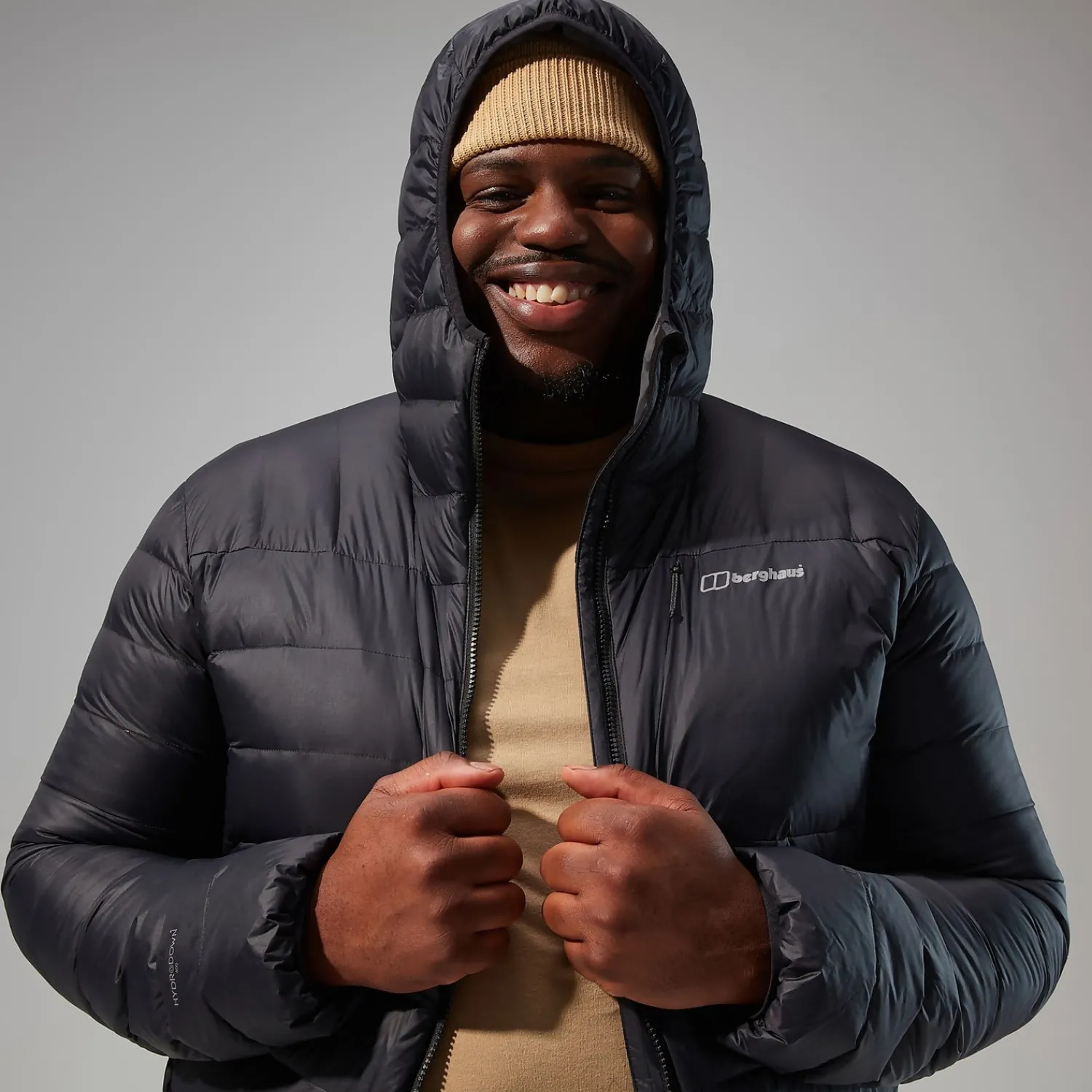 Berghaus Men's Silksworth Hooded Down Insulated Jacket - Black Fashion
