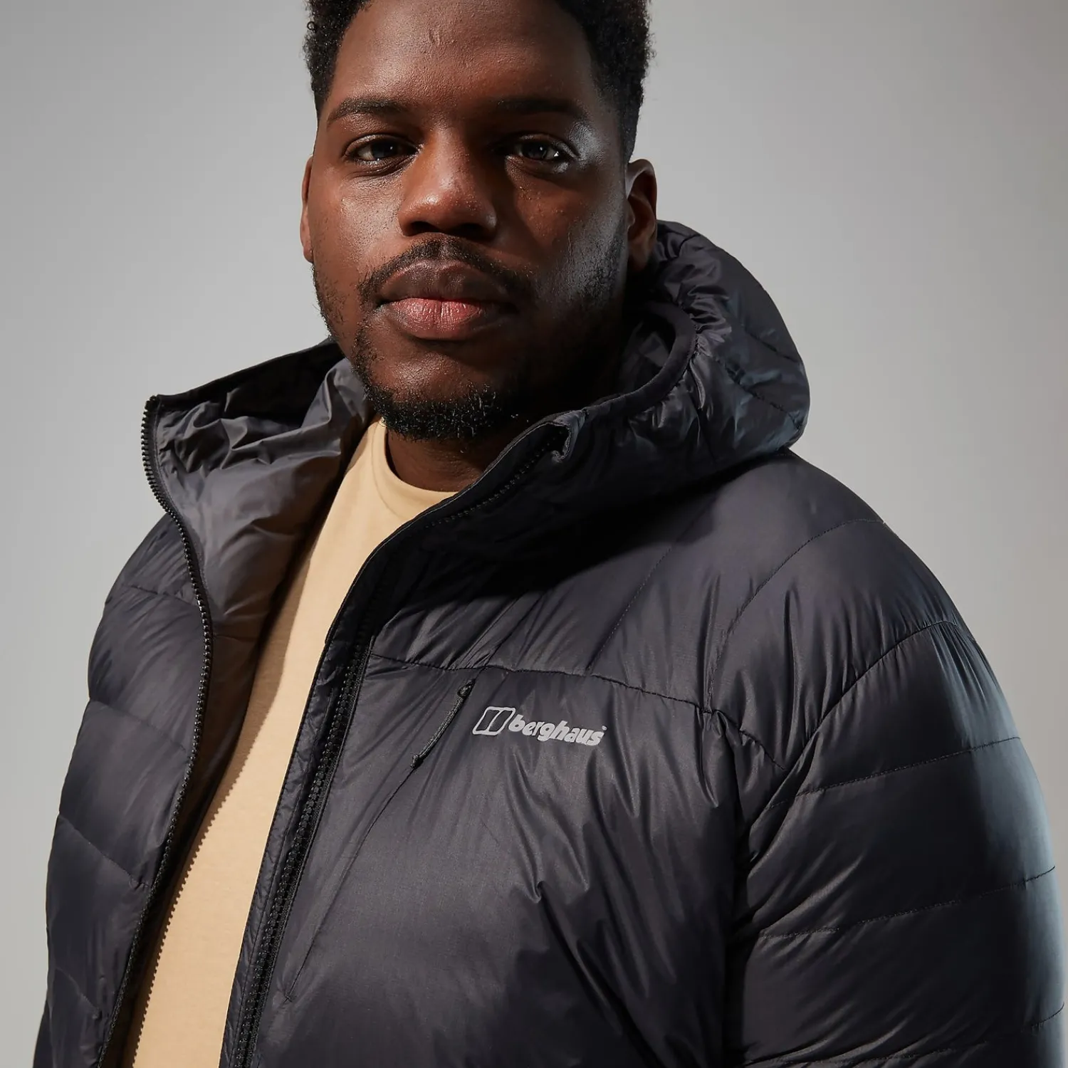 Berghaus Men's Silksworth Hooded Down Insulated Jacket - Black Fashion