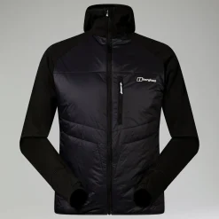 Berghaus Men's Trawden Hybrid Hooded Jacket - Black Discount