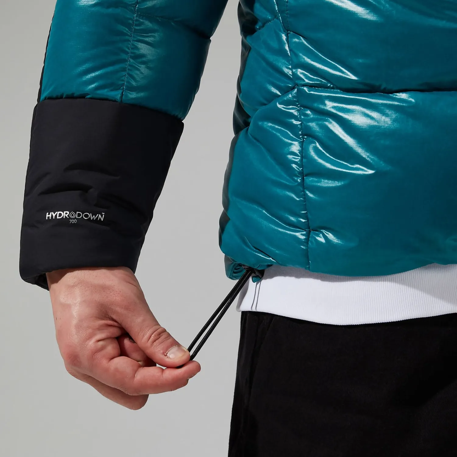 Berghaus Men's URB Arkos Reflect Down Insulated Jacket - Turquoise - Black Hot