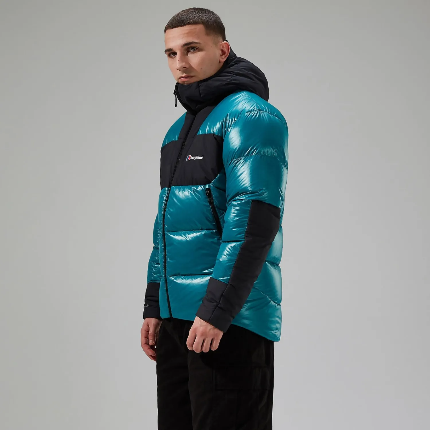Berghaus Men's URB Arkos Reflect Down Insulated Jacket - Turquoise - Black Hot