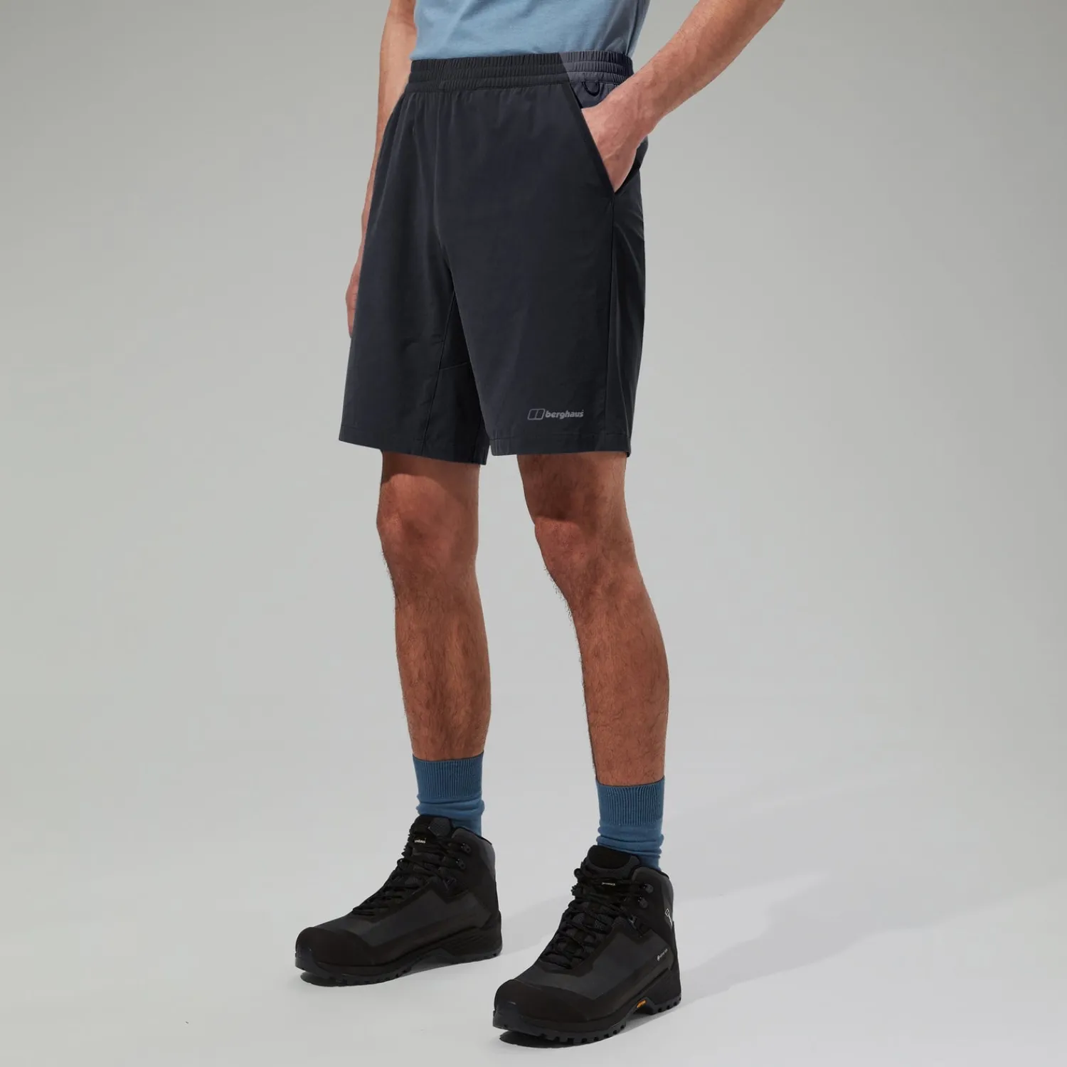 Berghaus Men's Wandermoor Wind Short Black/Grey Sale