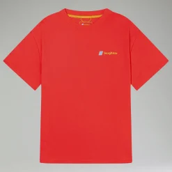 Berghaus Unisex Cyclops Short Sleeve T-Shirt - Red Best