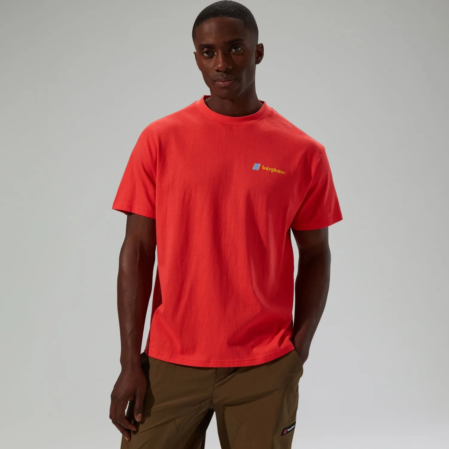 Berghaus Unisex Cyclops Short Sleeve T-Shirt - Red Best