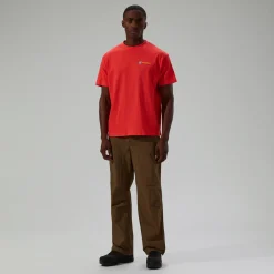 Berghaus Unisex Cyclops Short Sleeve T-Shirt - Red Best