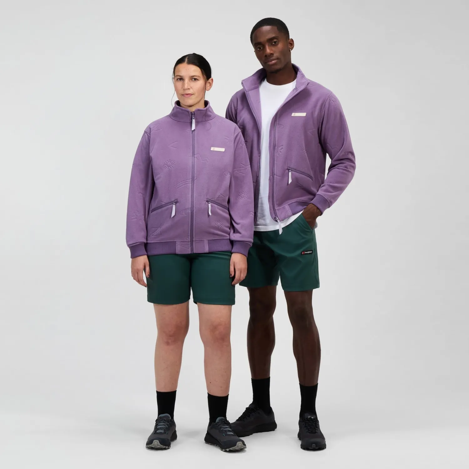 Berghaus Unisex Daily Nature Interactive Fleece - Purple Sale