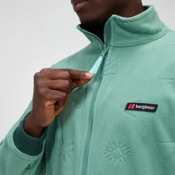 Berghaus Unisex Daily Nature Interactive Fleece - Green Outlet