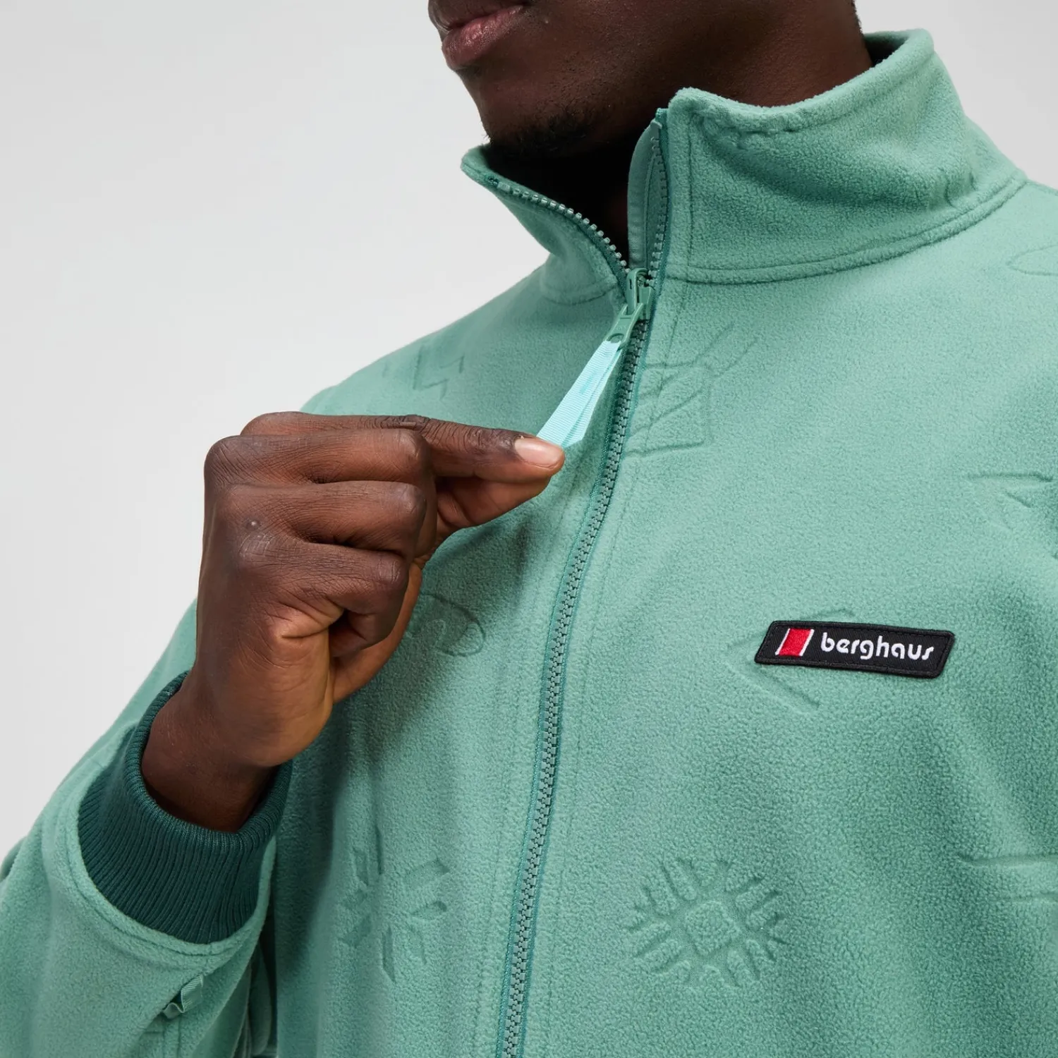 Berghaus Unisex Daily Nature Interactive Fleece - Green Outlet