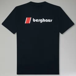 Berghaus Unisex Heritage F&B Logo T-Shirts - Black New