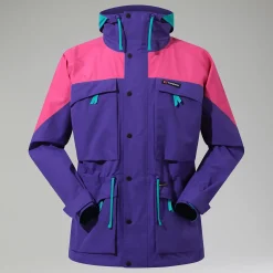 Berghaus Unisex Mera Peak 2000 Waterproof Jacket - Pink/Purple Best
