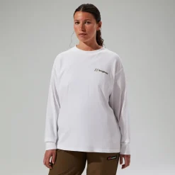 Berghaus Unisex Mera Peak Long Sleeve T-Shirt - White Discount