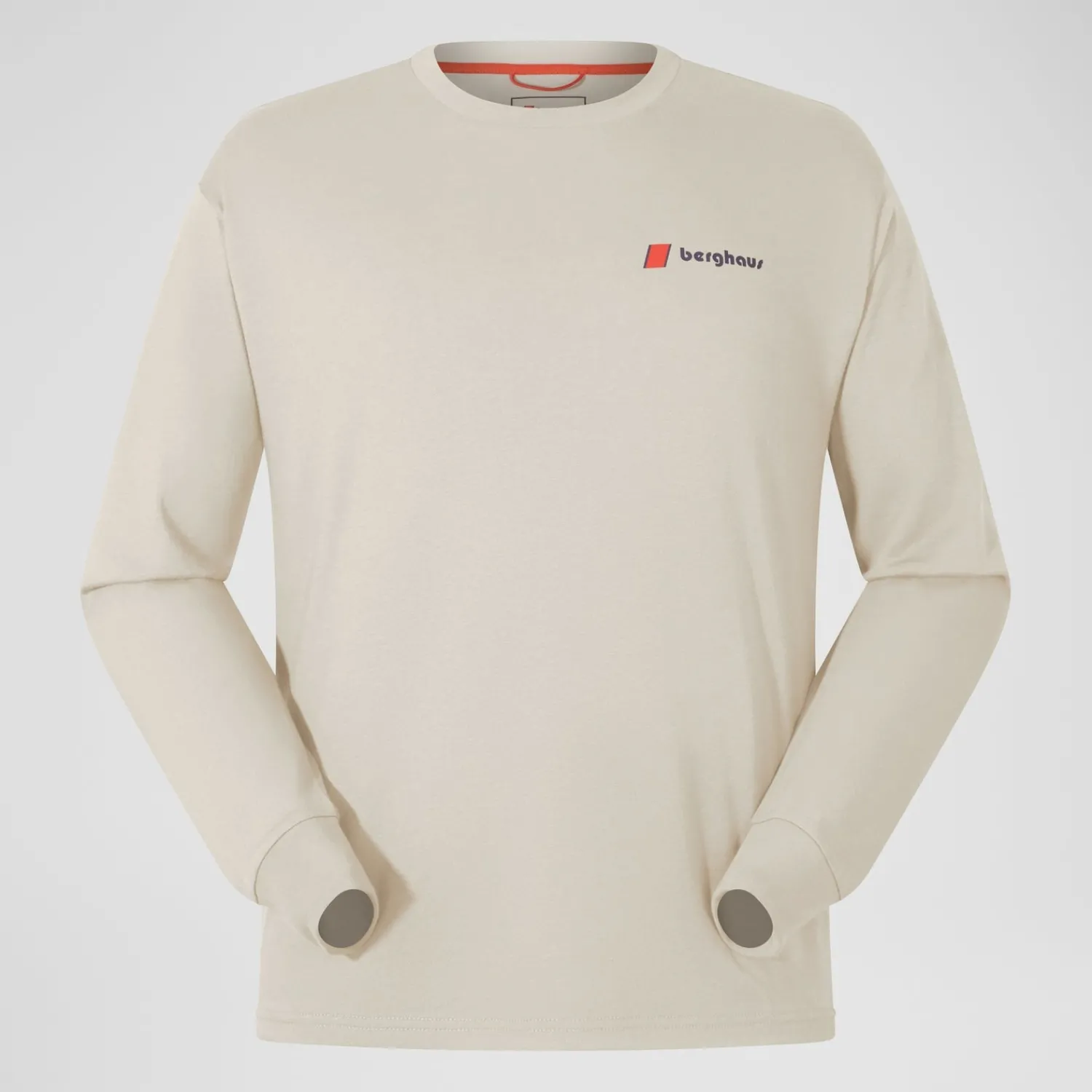 Berghaus Unisex Mera Peak Long Sleeve T-Shirt - Grey Clearance