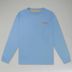Berghaus Unisex Mera Peak Long Sleeve T-Shirt - Blue Discount