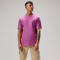 Berghaus Unisex MTN Zine Short Sleeve Tee - Purple Fashion