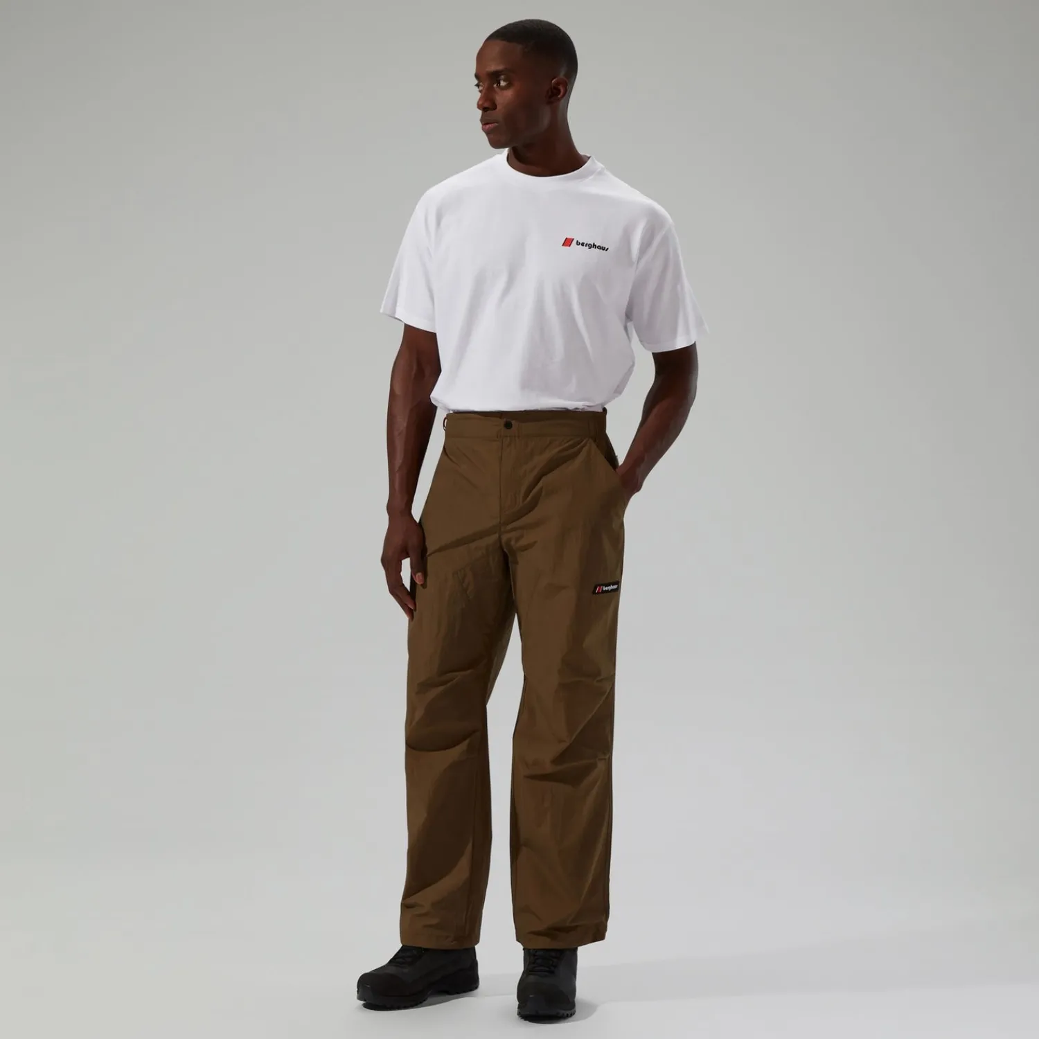 Berghaus Unisex Parachute Pant - Brown Outlet
