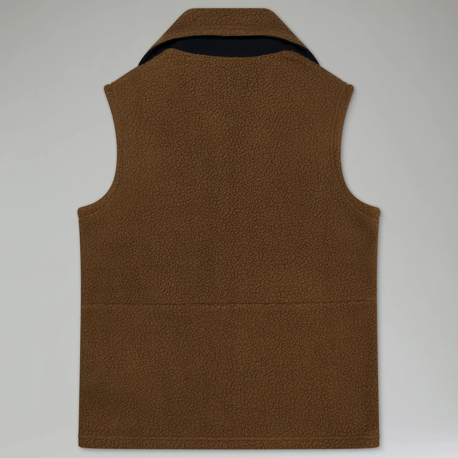 Berghaus Unisex Rhynie Aztec Fleece Gilet - Brown/Black Hot