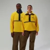 Berghaus Unisex Rhynie Aztec Half Zip Fleece - Yellow/Blue Fashion