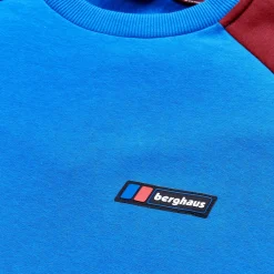 Berghaus Unisex Storm 25 Short Sleeve Tee - Blue/Red New