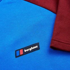 Berghaus Unisex Storm 25 Short Sleeve Tee - Blue/Red New