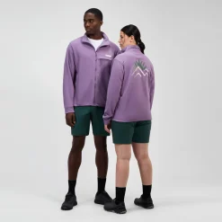 Berghaus Unisex Sunned Peak Interactive Fleece - Purple Clearance