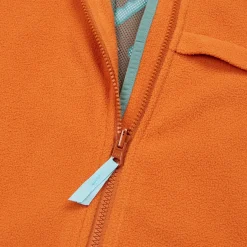 Berghaus Unisex Sunned Peak Interactive Fleece - Orange Fashion